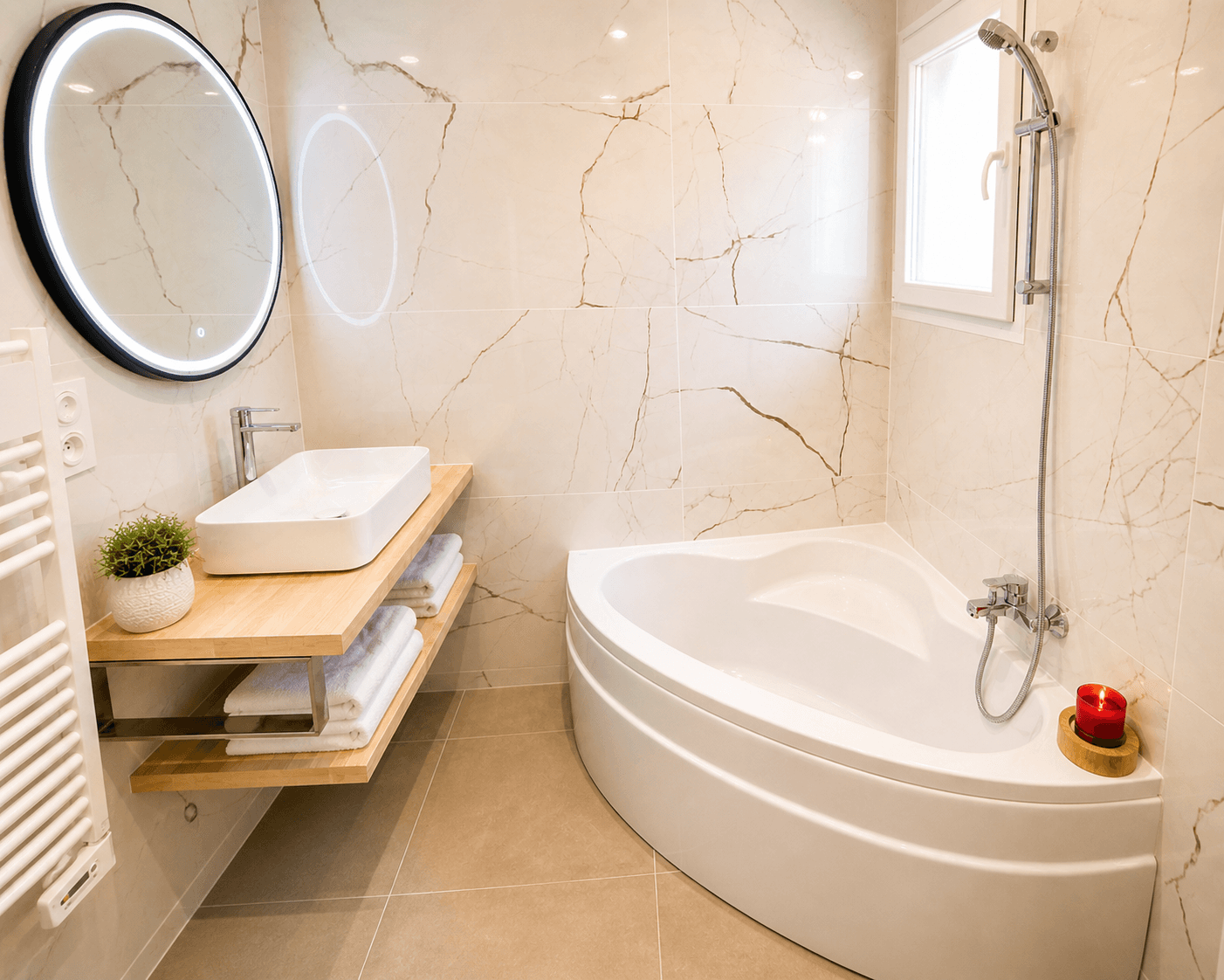 ZEN — Spacieux appartement traversant · vue mer, photo 5 sur 8